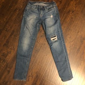 Old Navy boyfriend skinny jeans